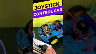 Joystick control car | Arduino project #shorts #arduino