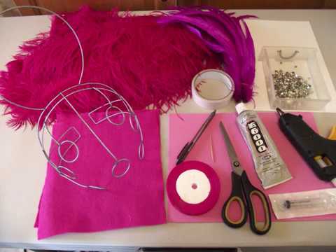 how to make your samba headdress part 1 - YouTube