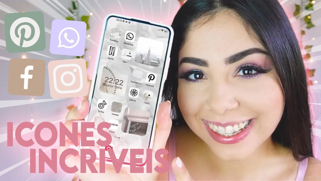 COMO MUDAR OS ICONES DO ANDROID | Personalize seus icones com qualquer imagem