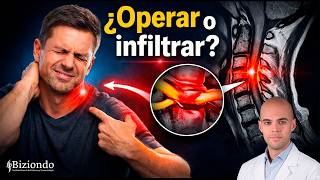 Dolor cervical que baja al brazo: ¿infiltración o cirugía? | Biziondo
