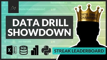 Data Drill Showdown #6: Streak Leaderboard | Excel vs. Power BI vs. SQL vs. Python