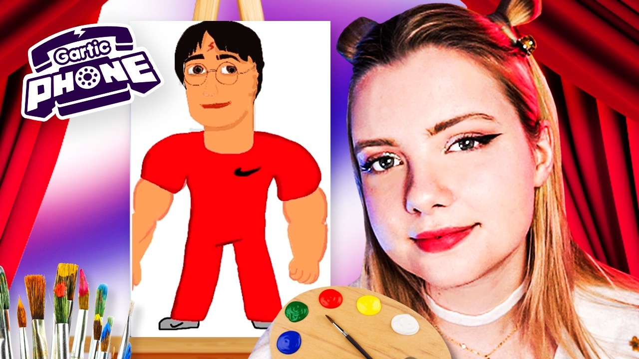 MOSH i HARRY PAKER czyli GARTIC PHONE z EKIPĄ!