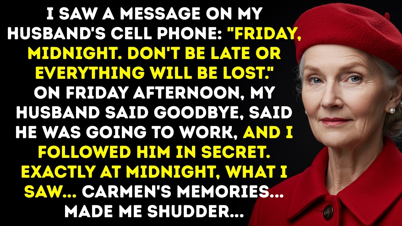 He was awake the whole time. I didn't know that when I glanced at his phone at 11:47 PM and read the message from a woman I'd never heard of: "I can't wait for you. The dark is swallowing me...
