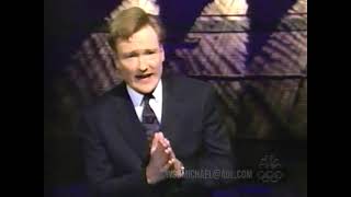 Conan Monologue (11/1/2000) Late Night with Conan O'Brien