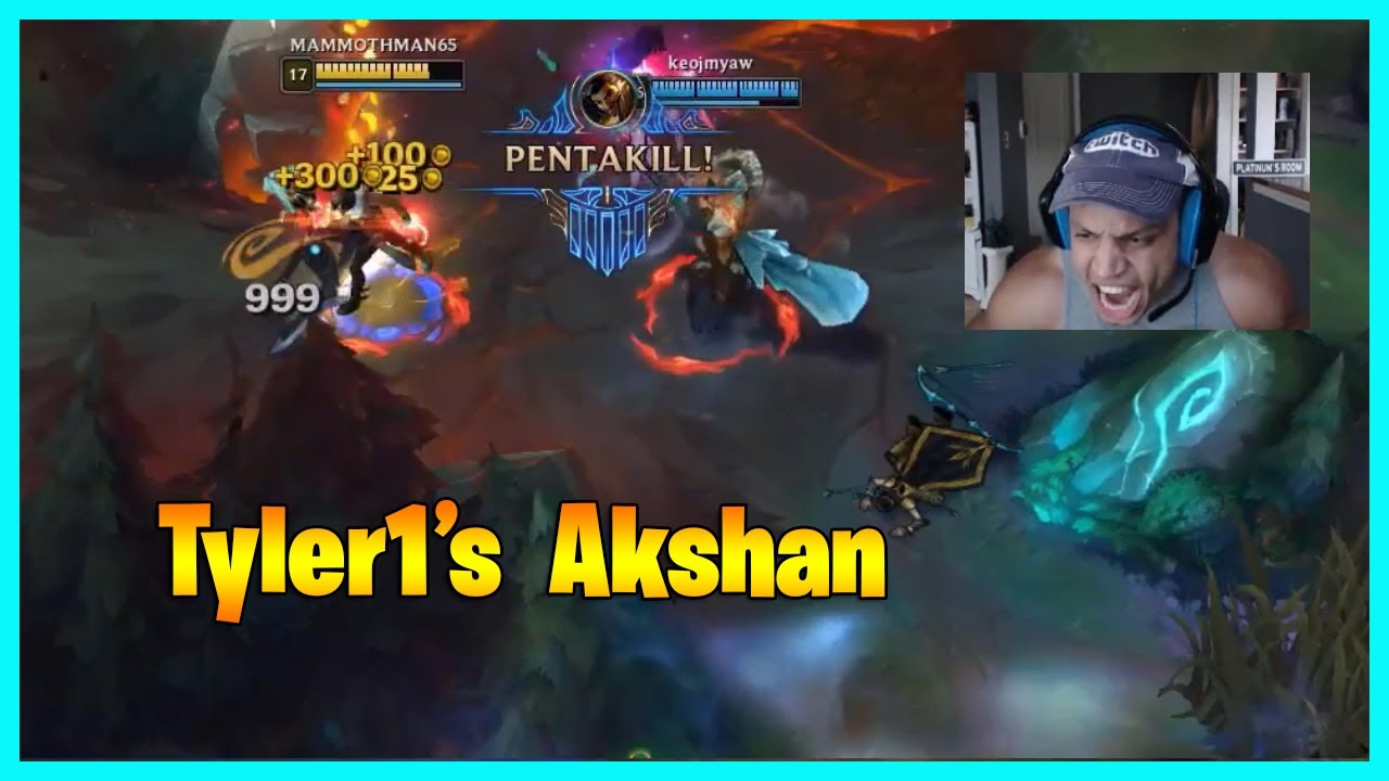 Tyler1 First Akshan PentakillLoL Daily Moments Ep 1557 