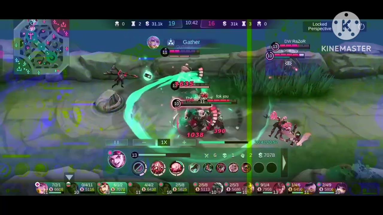 MLBB best fighter xborg savage 😘😍