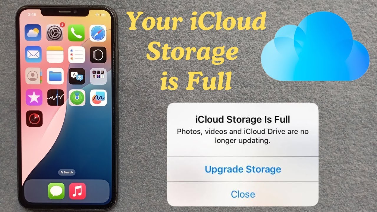 How to Fix Your iCloud Storage is Full | iCloud Drive Taking Up Space ...