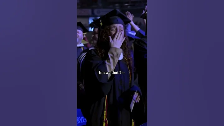 You CAN do it! Graduating online college is doable. #shorts