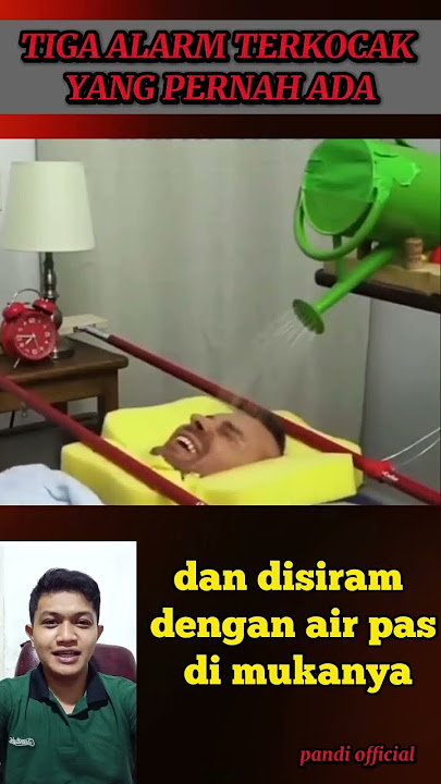 3 ALARM TERKOCAK YANG PERNAH ADA#viral #alarm #kocakabis #susahbanguntidur #membantu #lucu #penemuan