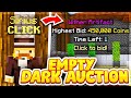 I GOT INTO AN EMPTY DARK AUCTION LOBBY! (Hypixel Skyblock)