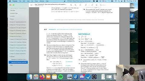 Section 4 - Direct Proofs and Counterexamples II: Writing Advice (7)