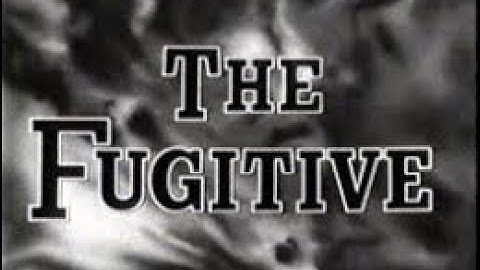 David Janssen in THE FUGITIVE  Season One  Episode 1 thru 10  Part 1 of 3 in Series One