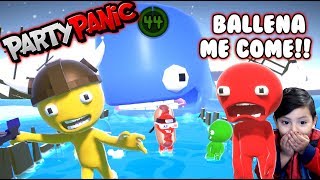 Ballena me Come | Party Panic Mini Juegos | Karim Juega