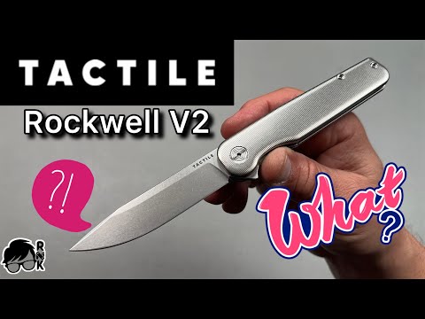 Review/impressions of the Tactile Knife Co. Magnacut Rockwall V2 knife… a better size indeed!