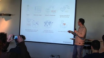 The Democratization of Production (Bart Veldhuizen, Shapeways) - A