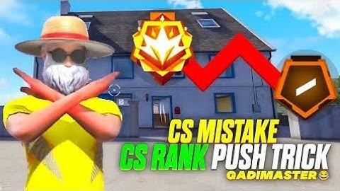 Trying to Push Region Top 1 in CS Peak in 6 Hour But ??? - MONU KING #freefire #gaming #play #video