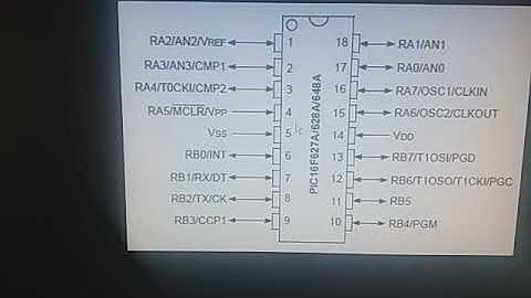Proyecto PIC 16F628a (1ra Parte)