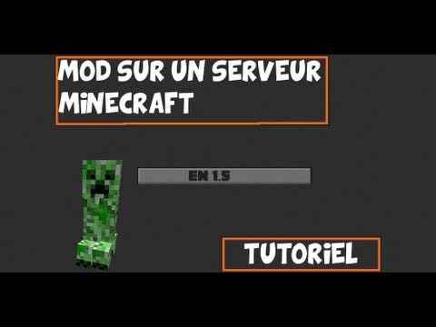 Vidéo: Comment Installer Un Mod Sur Un Serveur Minecraft