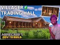 I BUILD A VILLAGERS TOWNHALL IN MINECRAFT POCKET EDITION! Minecraft Survival series episode 11 !