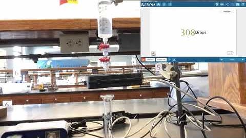 Calibrating the Pasco Drop Counter