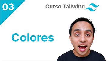 Cómo aplicar COLORES en TAILWIND y personalizarlos - Curso Tailwind