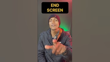 End Screen kaise lagaya apne video me #shorts #short