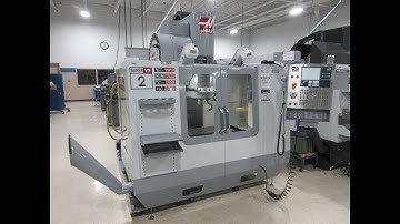 Haas VF-2SS CNC Vertical Machining Center W/ 4th axis drive, probing, Thru spindle coolant