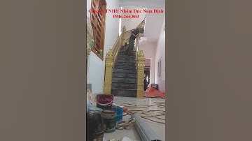 ✅ Lắp đặt cầu thang nhôm đúc tại Đà Nẵng