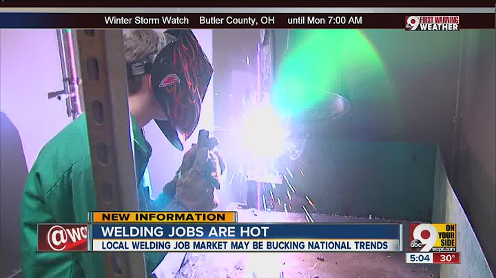 Welding jobs are hot in the Tri-State, across the country