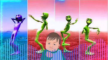 Alien dance vs Funny Alien😱😱😱 | Dame Tu Cosita Song | Green Alien Dance | vfx turbo #trending