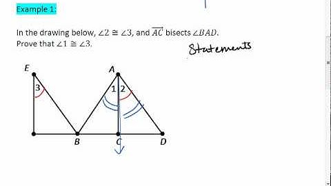 2.6 (1 of 2) Proofs, Segments and Angles.mp4