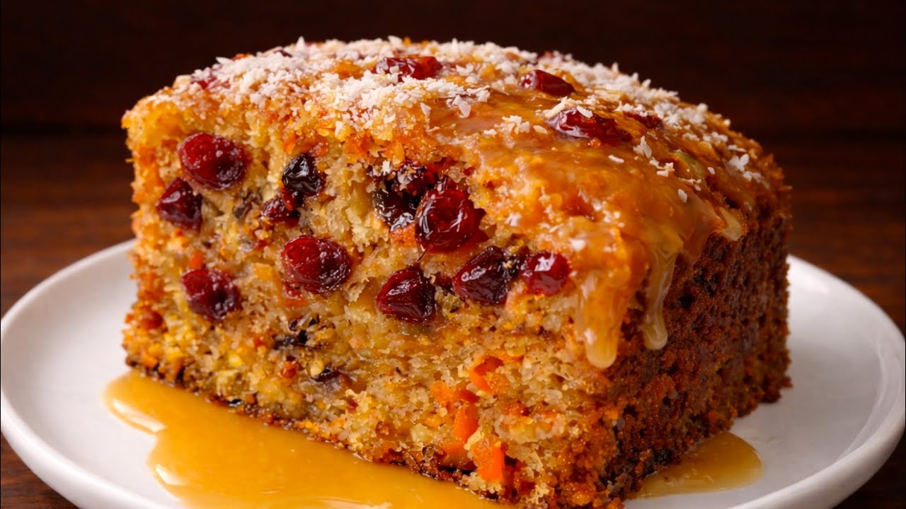 Никакой муки и сахара! Овсянка, яблоко и морковь! Мой любимый овсяный пирог за 10 минут!