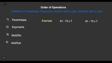 Why we use the Order of Operations in Math