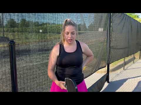 Riley Borras talks about her body helix X1 pickleball paddle