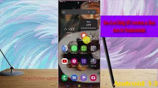 Samsung Galaxy S22 Ultra : How to set Debug GPU overdraw as Show areas for Deuteranomaly