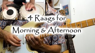 Raags for the Morning & Afternoon Played on Guitar! - Raag Bhatiyar, Aheer Bhairav, Shuddha Sarang