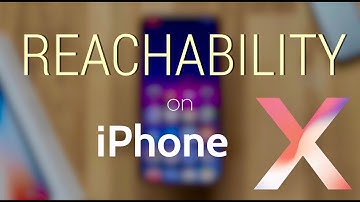 Using and Setting Up Reachability on IPHONE X !! (without home button)
