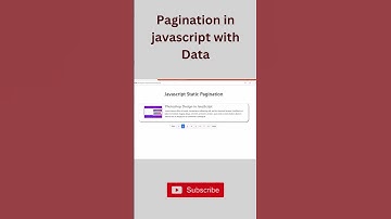 Make JavaScript Pagination Look AMAZING with Data!