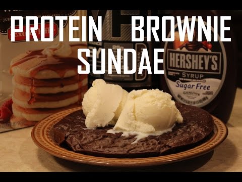 Protein Brownie Sundae Healthy Recipe-11-08-2015