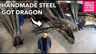 Man Welds "Life Size" GOT Steel Dragon - COOLEST THING I'VE EVER MADE EP23