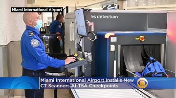 Miami International Airport Installs New CT Scanners At TSA Checkpoints