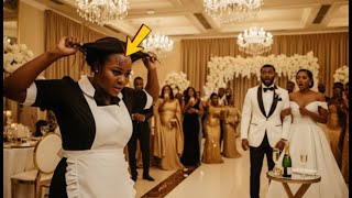 The Maid Everyone Mocked, Until She Removed Her Wig At The Wedding