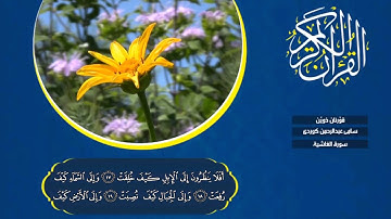 "Gaşiya Suresi - Sami Abdurrahman al Kurdi ᴴᴰ 1080pسورة الغاشية بصوت القارئ سامي الكردي