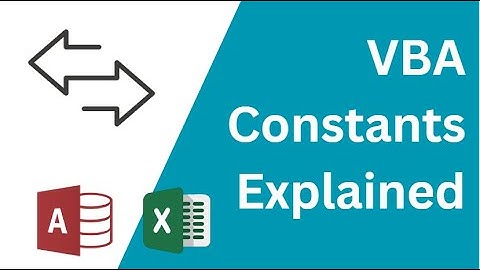 Using Constants in VBA – Cleaner, Smarter Office Automation