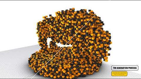 Lego Parametric Design with Grasshopper [ wasp aggregation ]