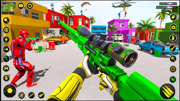 FPS Robot Shooter Strike Anti-Terrorist Shooting - Android GamePlay #6