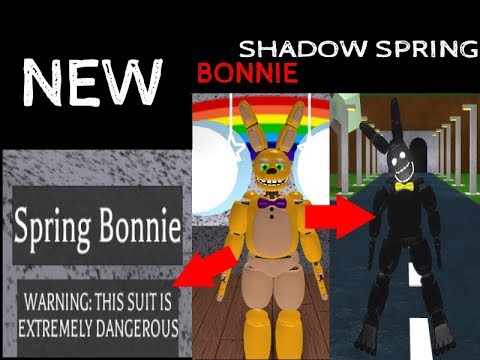 Shadow Spring Bonnie Found Fredbear And Friends Family Restaurant Youtube - shadow spring bonnie roblox