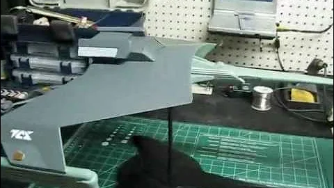 Klingon D-7 Battle Cruiser Studio Scale Model