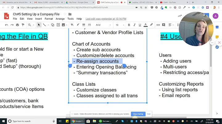 Ch#5 Video & Cheat Sheet: Creating a Company File [Labyrinth Quickbooks Desktop 2018]
