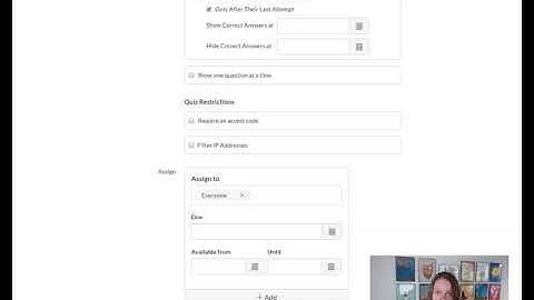 Demo: Creating a Formative Quiz in Canvas